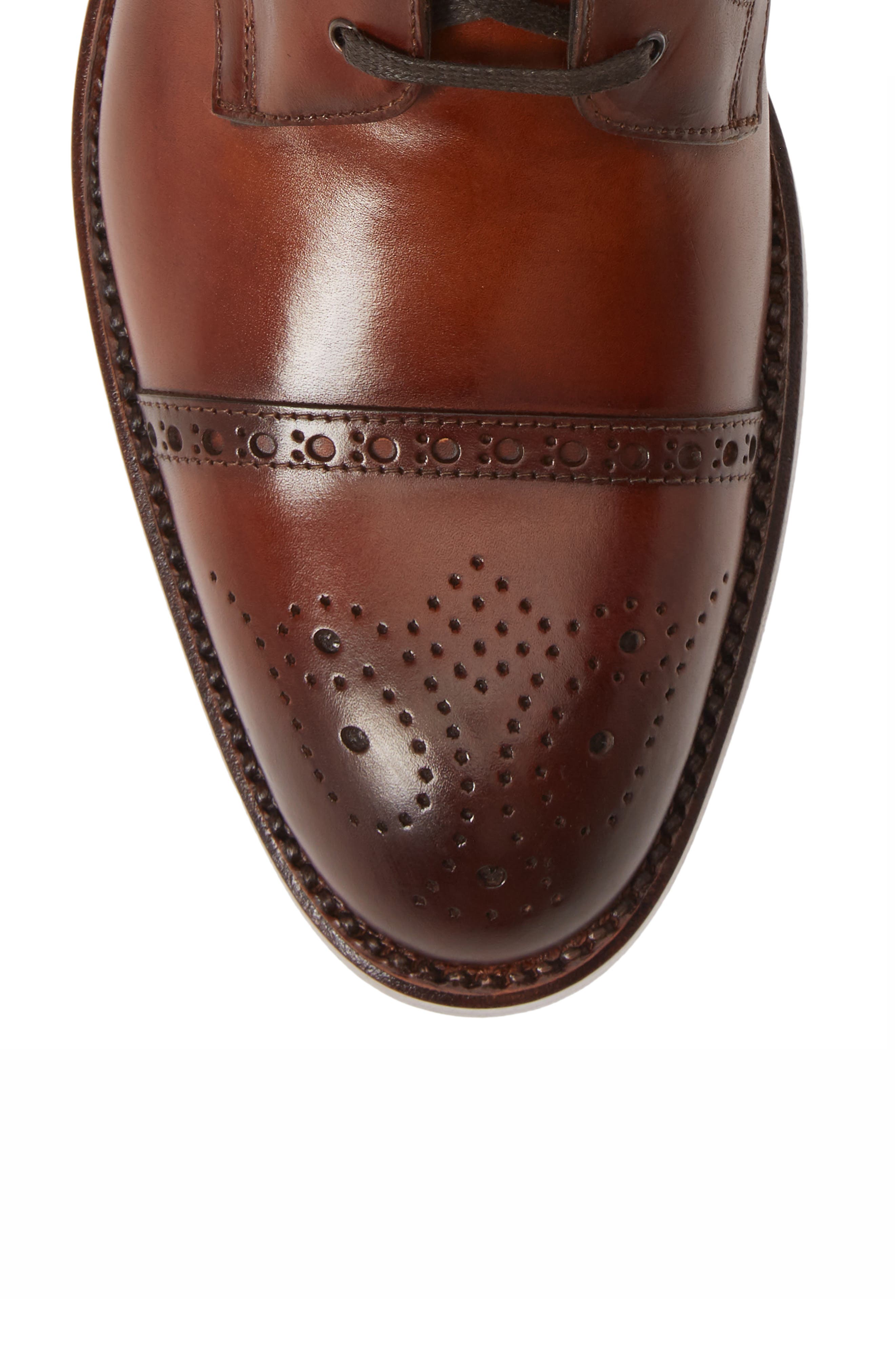 Bruno Magli Octavio Medallion Toe Boot, Alternate, color, 