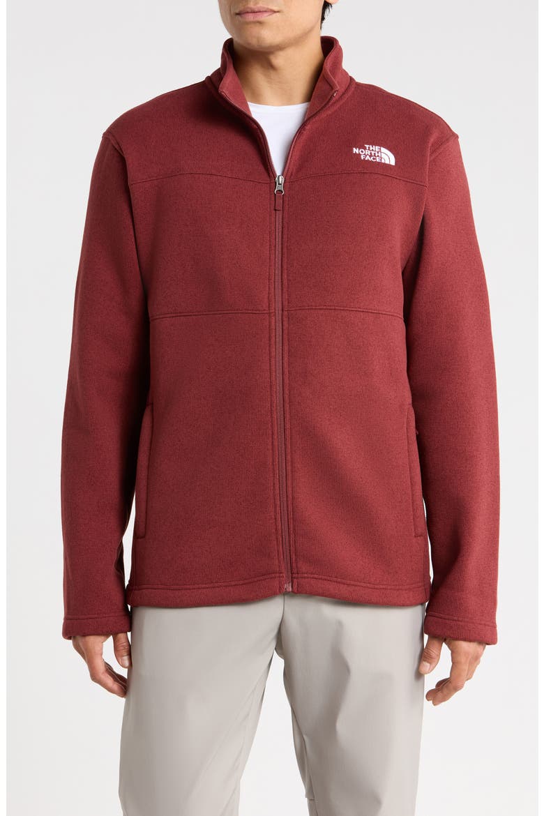 Gordon Lyons Full Zip Fleece Jacket, Main, color, SUMAC HEATHER