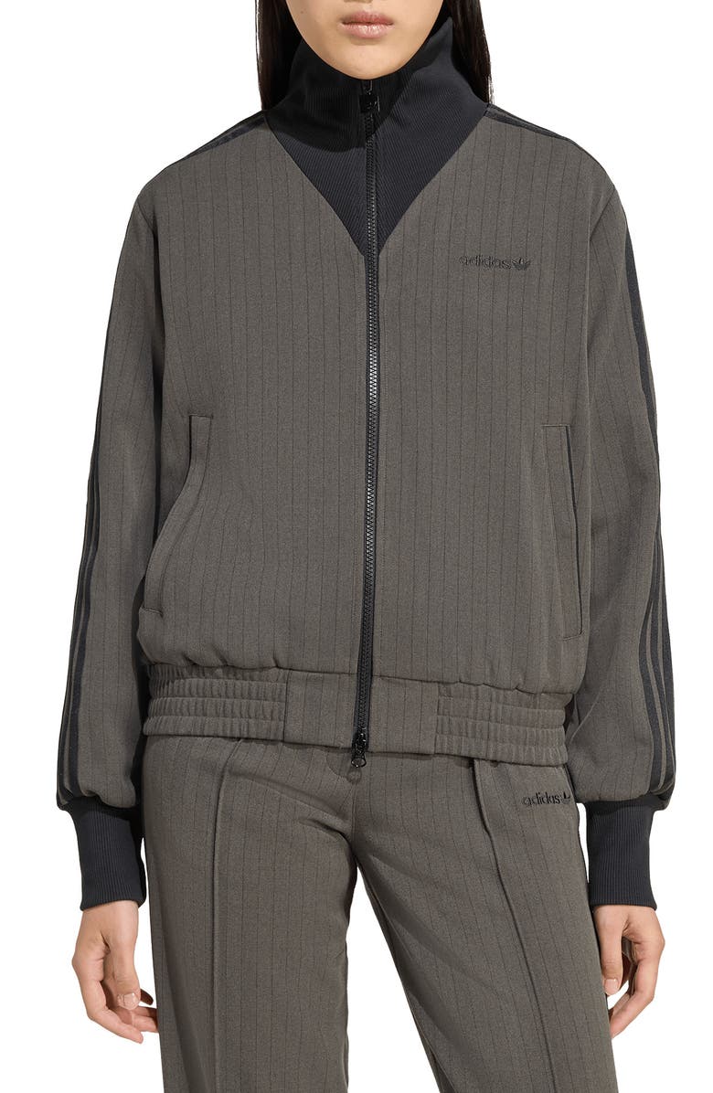 adidas Tailored Track Jacket, Main, color, Shadow Olive