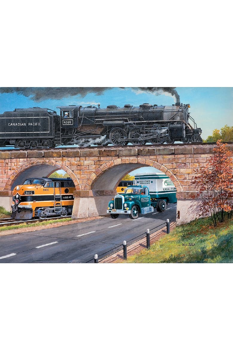 Coast to Coast 300 piece Jigsaw Puzzle for Adults, Alternate, color, Multicolor
