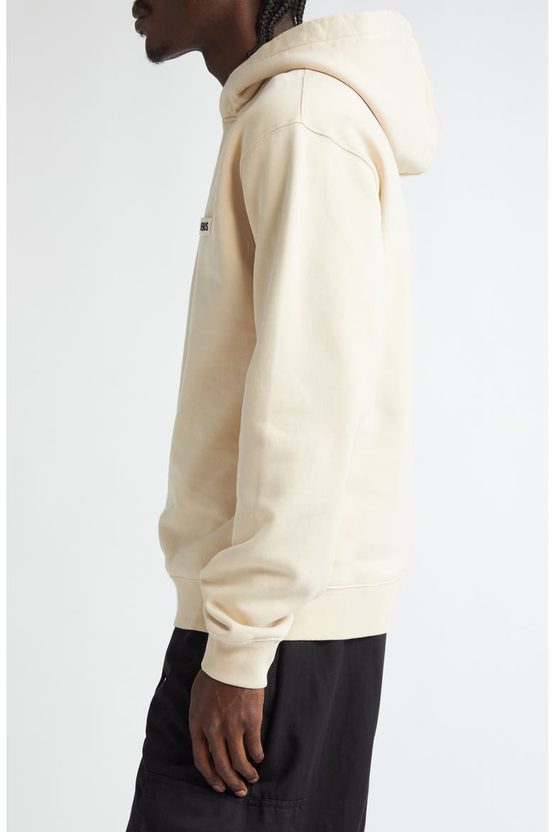 Le Hoodie Gros Grain Cotton Hoodie, Alternate, color, BEIGE 150