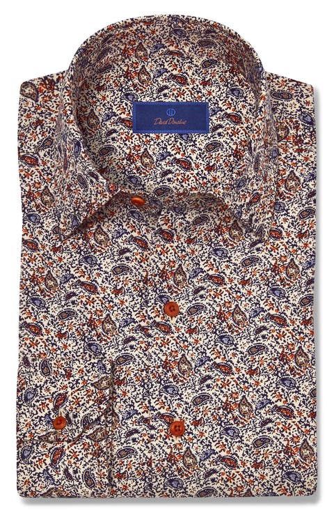 Paisley Print Sport Shirt