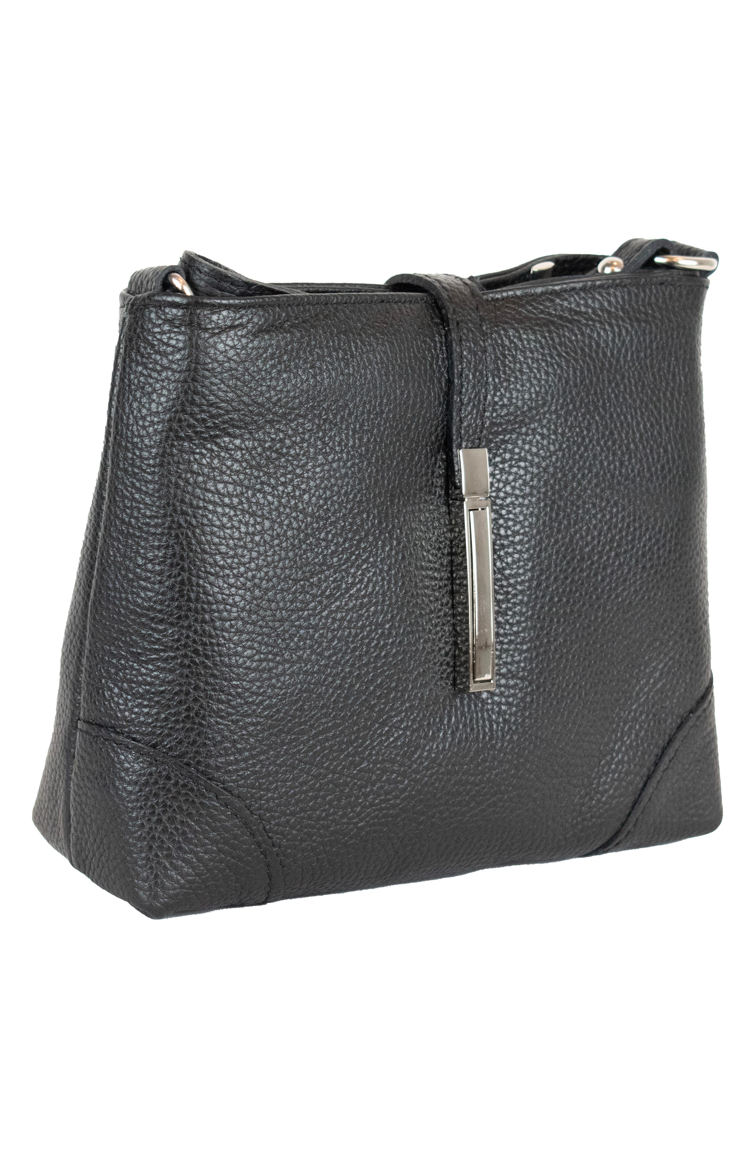 Persaman New York Matilda 18 Crossbody Bag, Alternate, color, Black