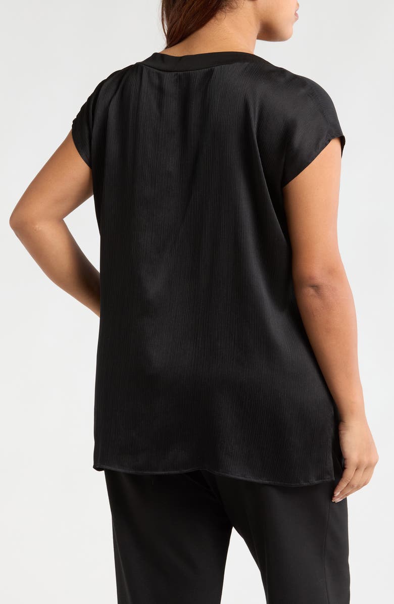 Eileen Fisher Bateau Neck Silk Top, Alternate, color,