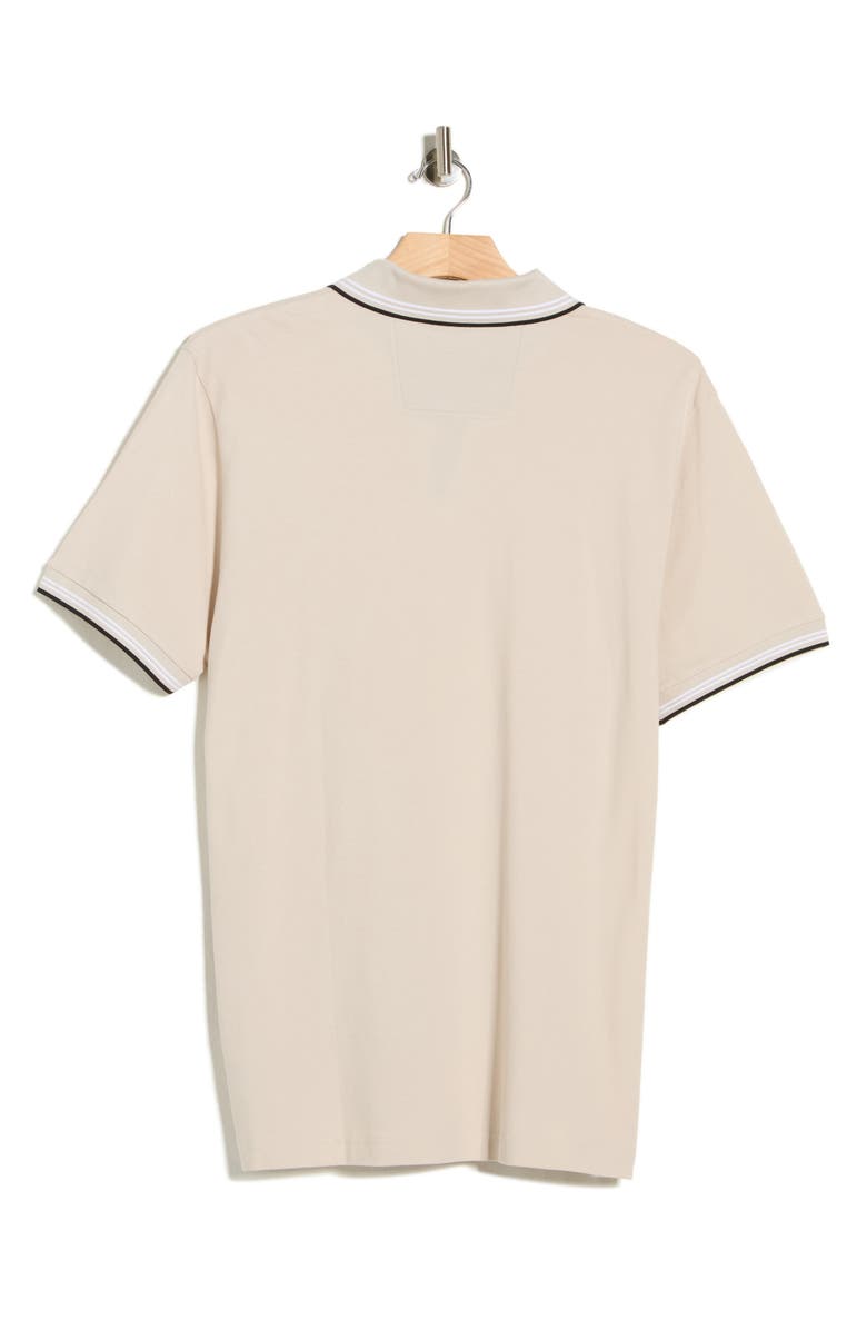 BOSS Paul Knit Polo, Alternate, color, Open Beige