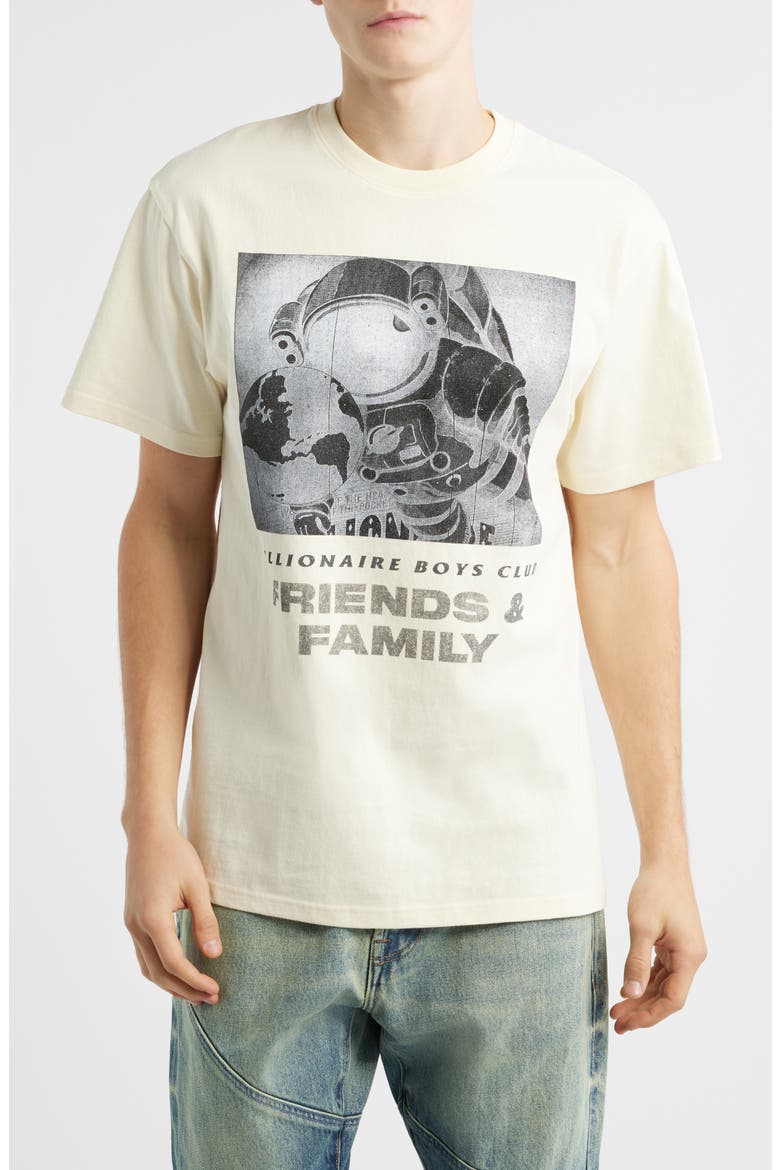 Friends & Family Cotton Graphic T-Shirt, Main, color, WINTER WHITE