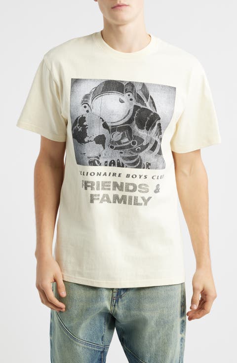Friends & Family Cotton Graphic T-Shirt