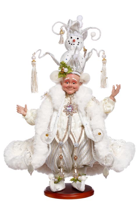 Elfe De Noel Blanc