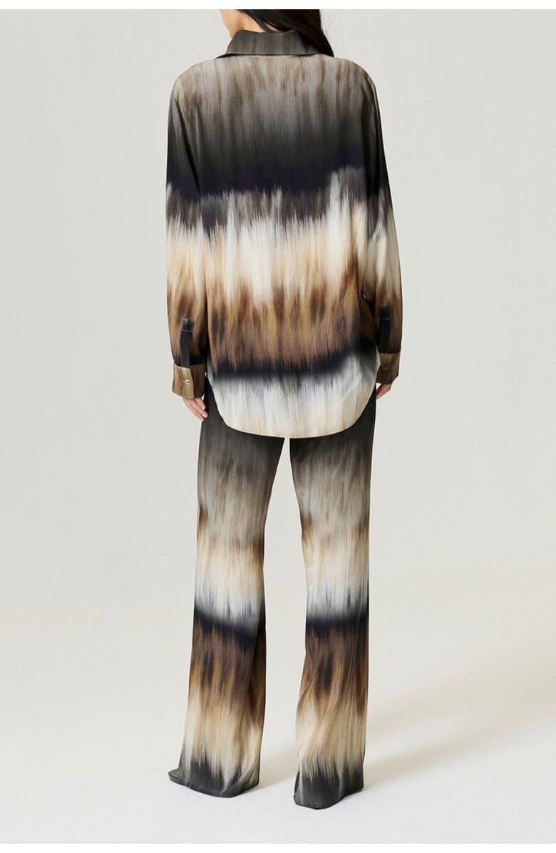 Nocturne Tie-Dye Printed Shirt, Alternate, color, Multi-Colored