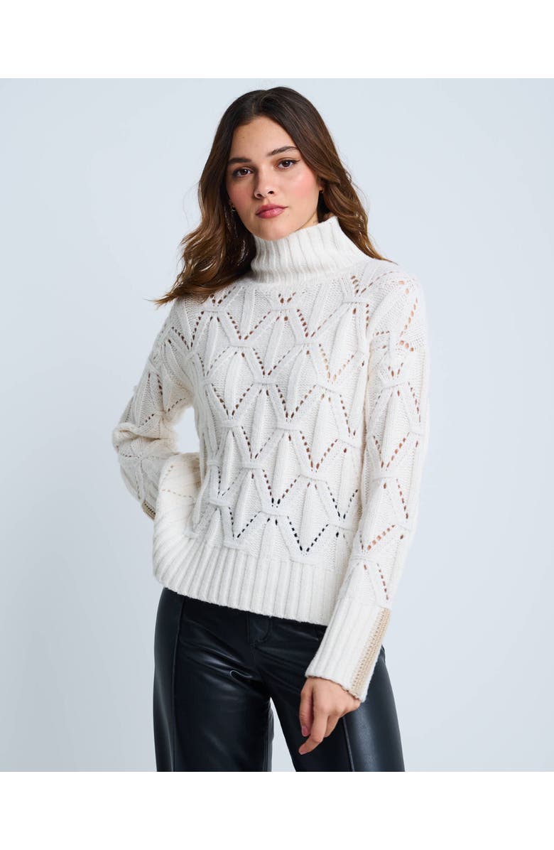 Lisa Todd The Stand Out Sweater, Alternate, color, Winter White