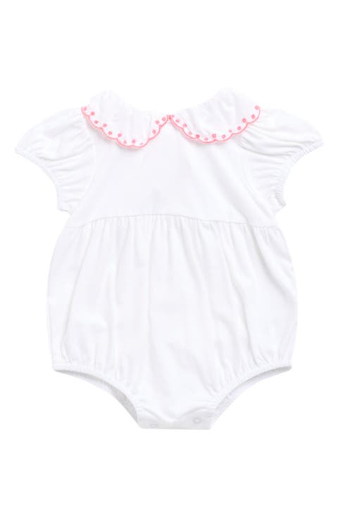 Peter Pan Collar Bubble Romper & Headband Set (Baby)