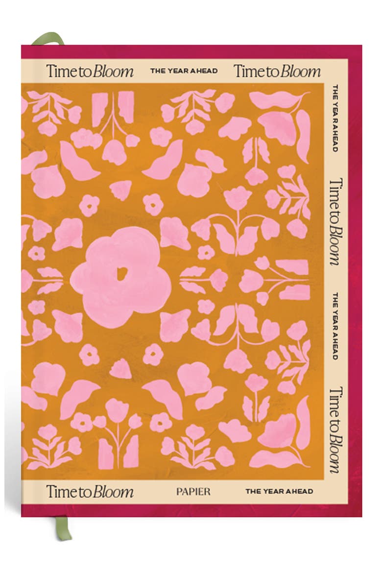 Time to Bloom Undated Daily Planner, Main, color, NO COLOR