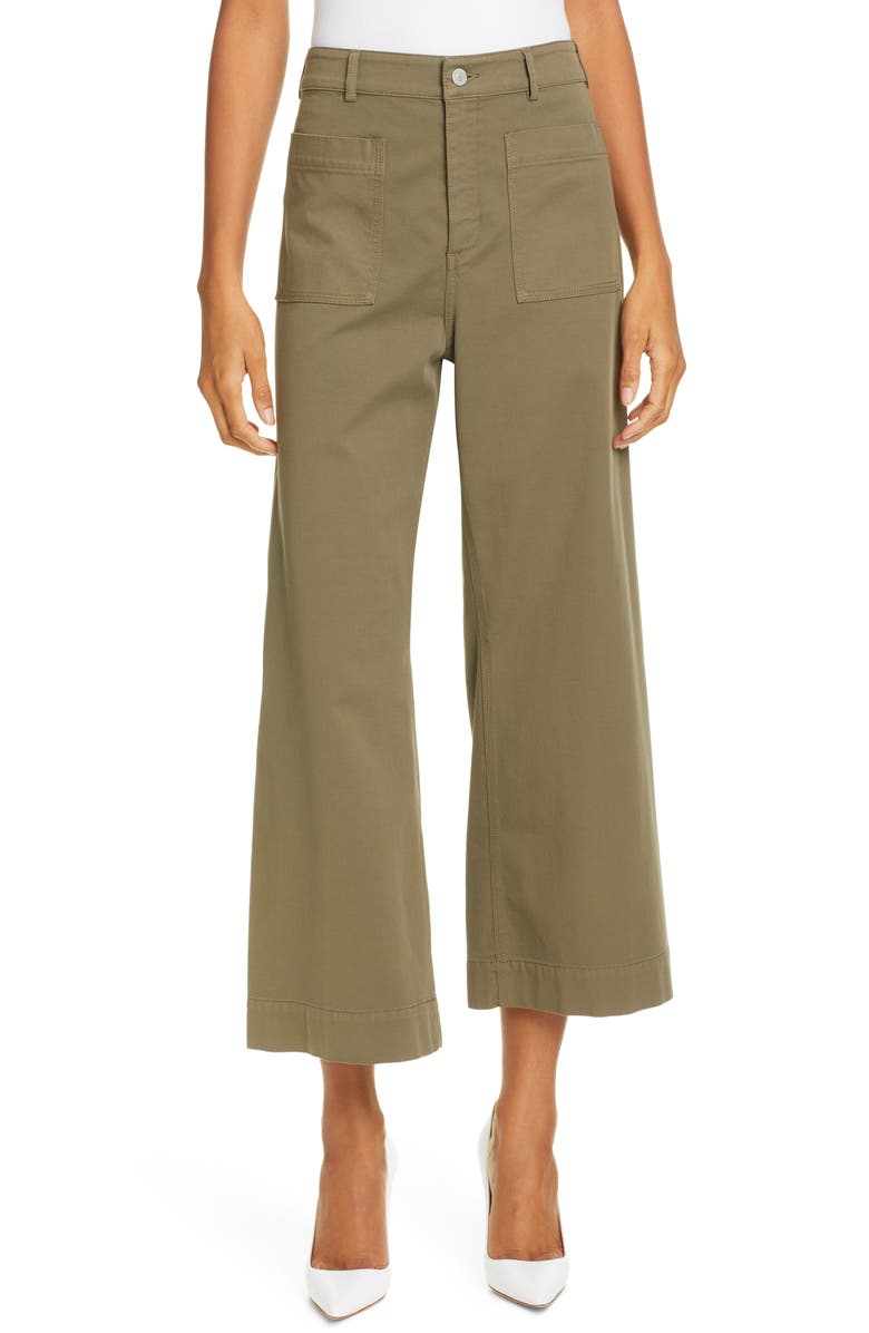 A.L.C. Fallon Wide Leg Crop Pants, Main, color, 