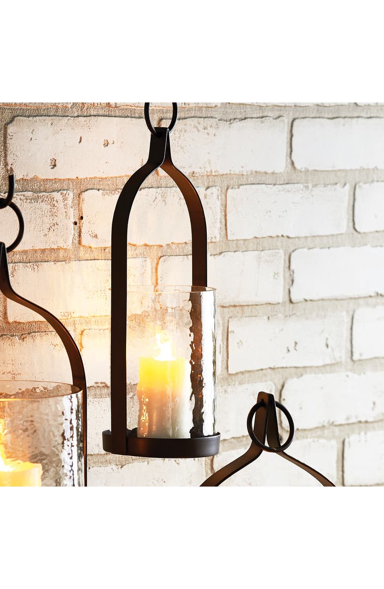 Napa Home & Garden Steeple Lantern 12", Alternate, color, Black