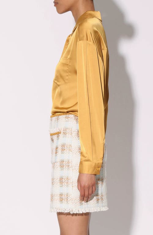 WALTER BAKER WALTER BAKER ADA EMBROIDERED TWEED MINISKIRT