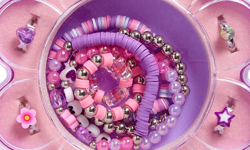 Capelli New York Kids' Assorted 13-pack Jewelry & Case Set In Purple