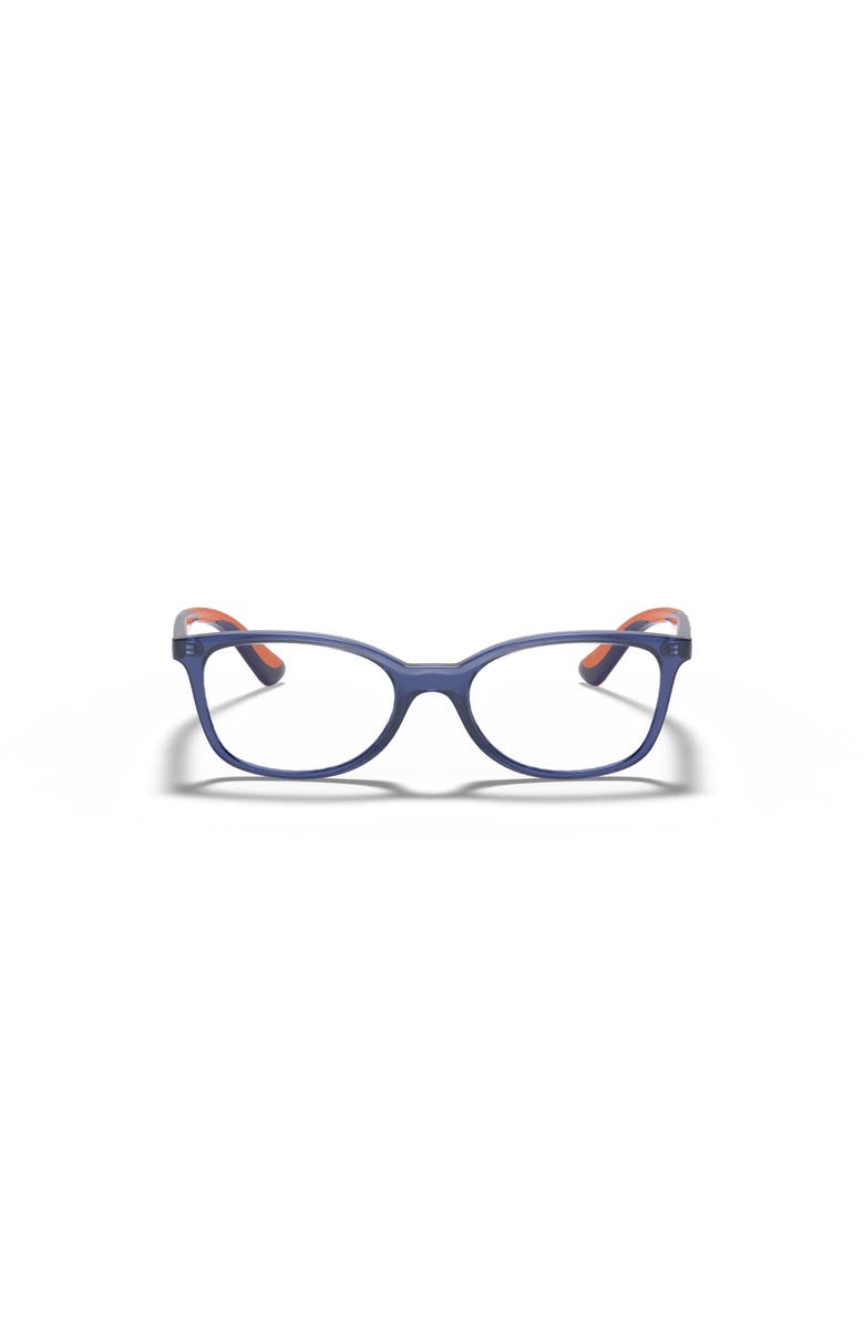 Ray-Ban 47mm Square optical glasses, Alternate, color, Blue
