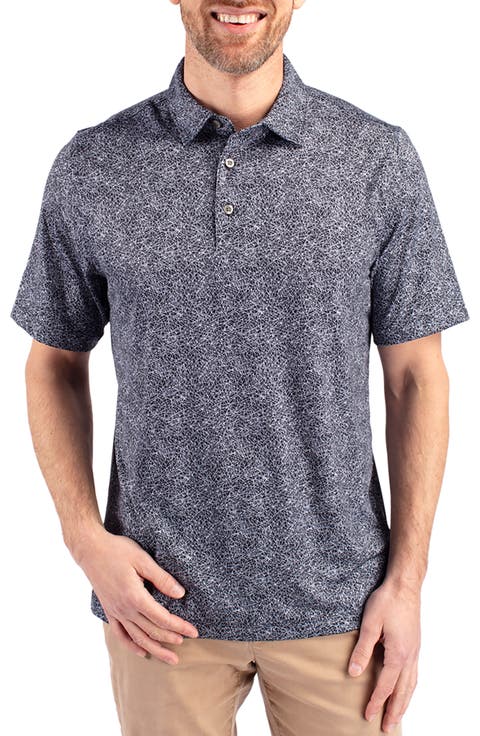 Pike Constellation Print Performance Polo