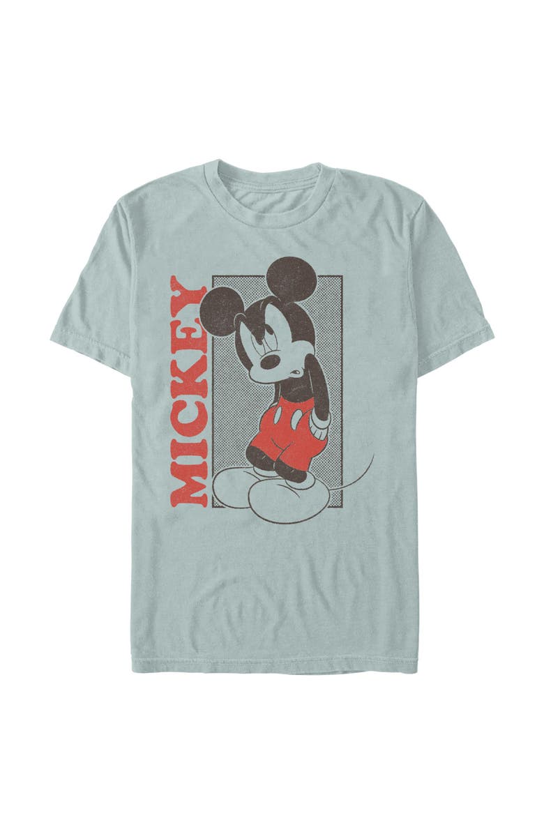 Mickey & Friends Men's Mickey & Friends Slouch Poster  Graphic T-Shirt, Alternate, color, Bay