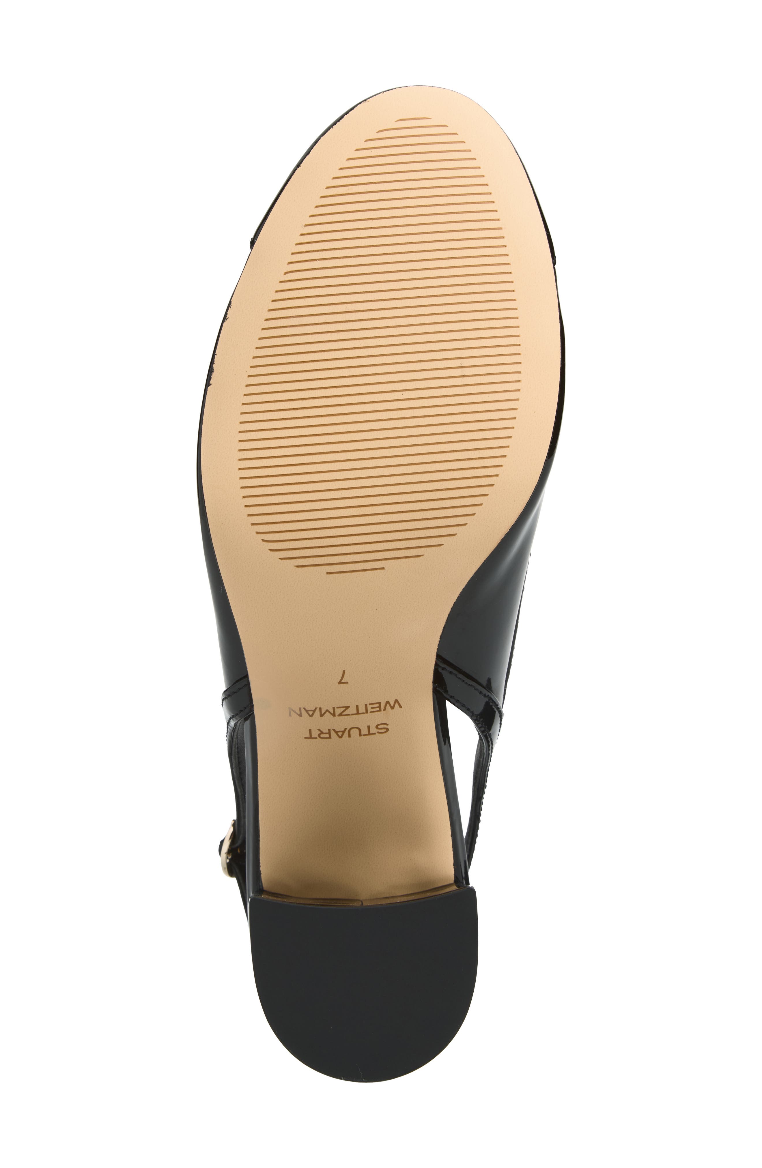 Stuart Weitzman Celina 60 Slingback Pump, Alternate, color, Black