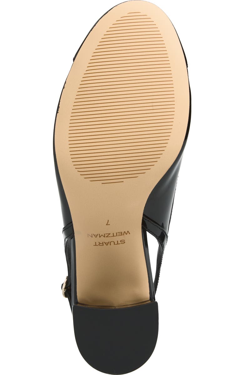 Stuart Weitzman Celina 60 Slingback Pump, Alternate, color, Black