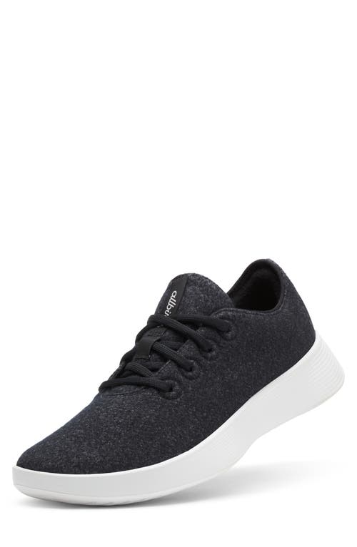 Allbirds Wool Runner 2 Sneaker (Men)<br /> in Natural Black/Blizzard 