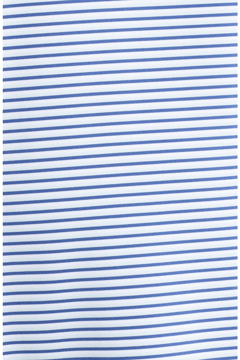 Linden Stripe Performance Jersey Polo, Alternate, color, SPORT NAVY