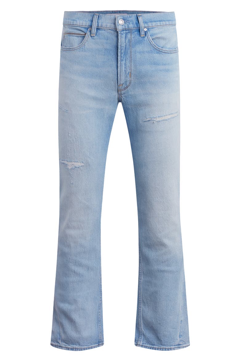 Walker Ripped Kick Flare Jeans, Alternate, color, LAKEWOOD