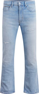 Hudson Jeans Walker Ripped Kick Flare Jeans