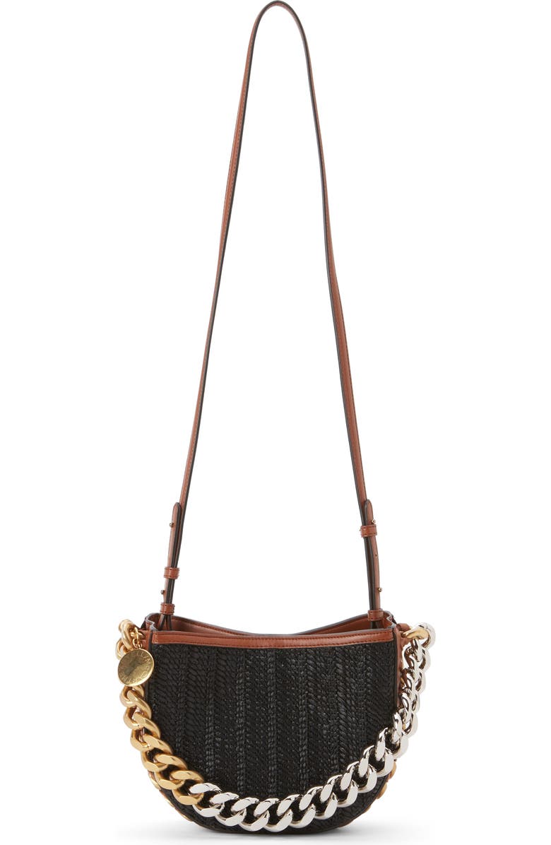 Stella McCartney Mini Logo Crossbody Bag, Main, color,