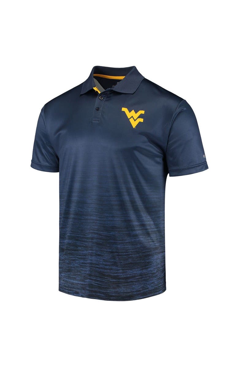 COLOSSEUM Men's Colosseum Navy West Virginia Mountaineers Marshall Polo, Alternate, color, Navy