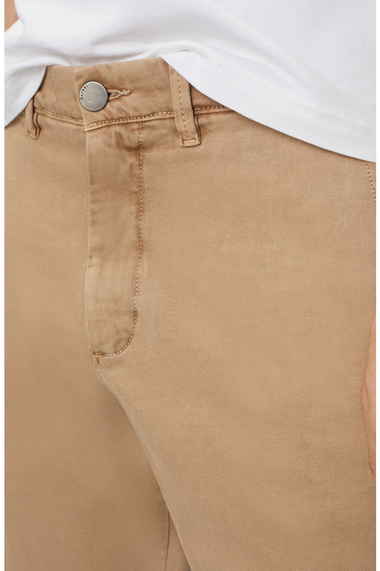 Jake Flat Front Chino Shorts, Alternate, color, KHAKI