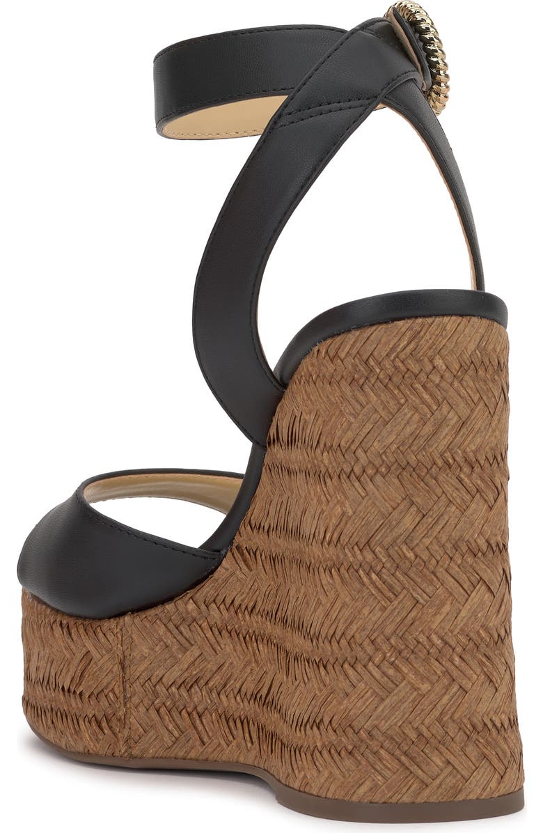 Jessica Simpson Kamindi Platform Wedge Sandal, Alternate, color, Black
