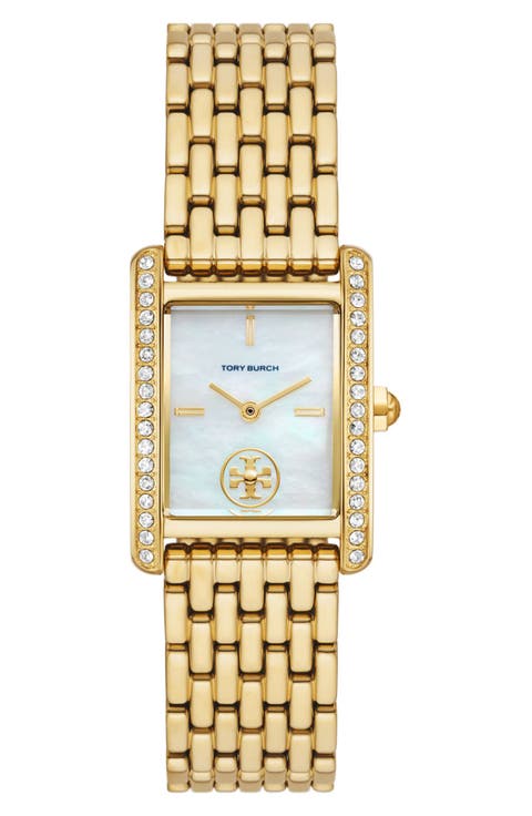 The Eleanor Crystal Bracelet Watch, 25mm x 34mm