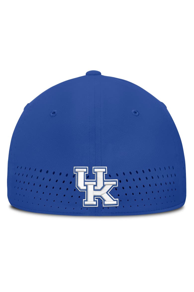 Men's Nike Royal Kentucky Wildcats Gameday Aerobill Swooshflex Dri-FIT Hat, Alternate, color, Royal