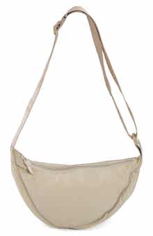 Adornia Cream Sporty Adjustable Moon Bag