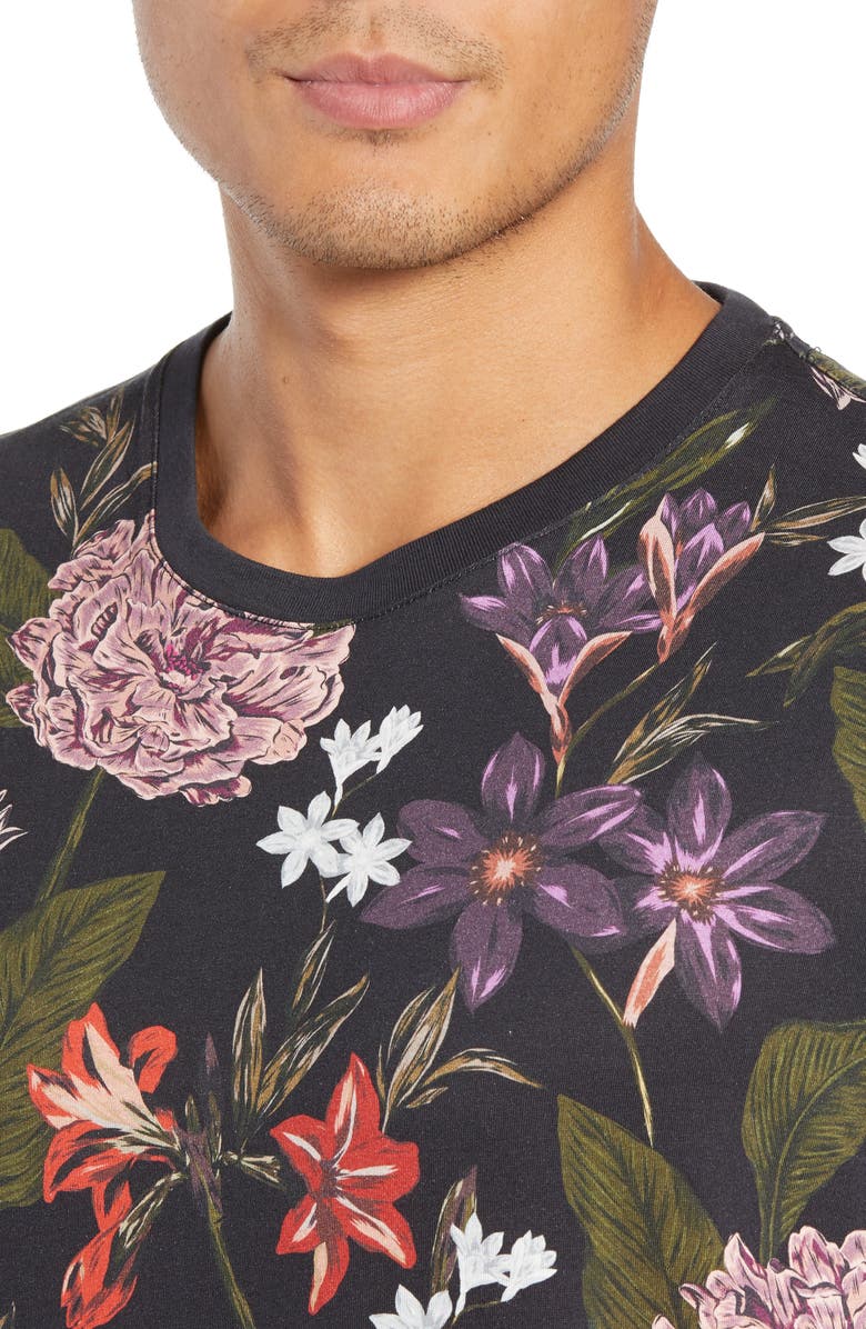 Ted Baker London Glee Slim Fit Print T-Shirt, Alternate, color,