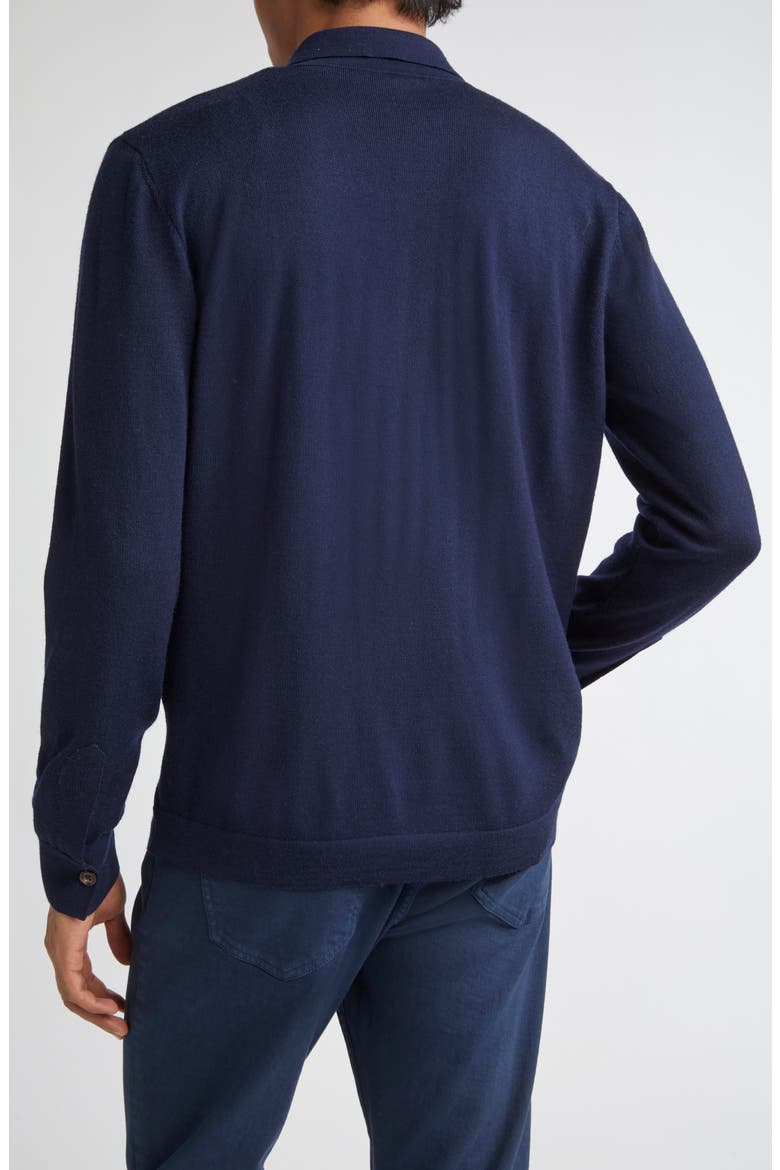 Virgin Wool Cardigan, Alternate, color, NEW BLUE