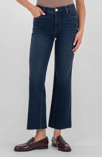 Kelsey Raw Hem Kick Flare Jeans