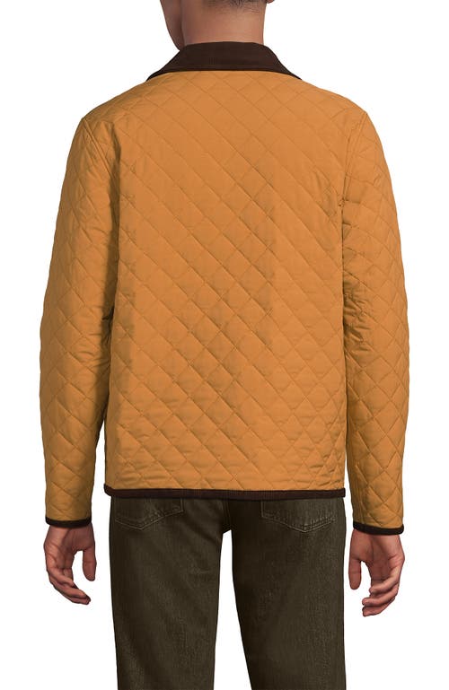 Lands' End Reversible Insulated Barn Jacket In Brown