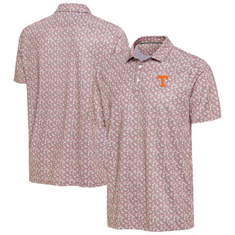 Men's Antigua  Pink Tennessee Volunteers Desert Dry Dogwood Polo