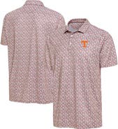 ANTIGUA Men's Antigua  Pink Tennessee Volunteers Desert Dry Dogwood Polo