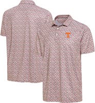 ANTIGUA Men's Antigua  Pink Tennessee Volunteers Desert Dry Dogwood Polo