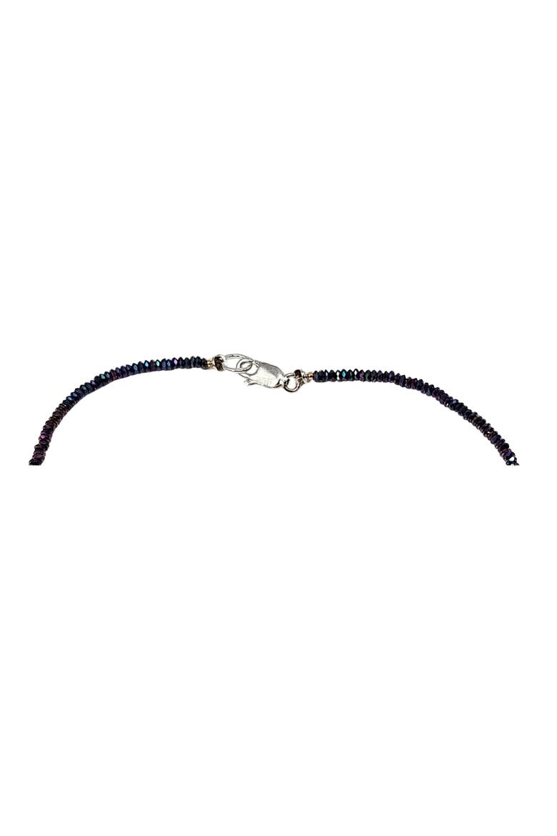 Rainbow Pyrite Kiss Necklace, Alternate, color, multicolor