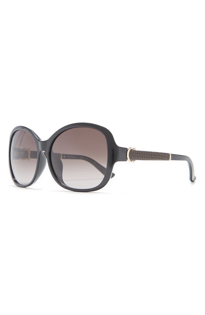 FERRAGAMO Salvatore Ferragamo 59mm Square Sunglasses, Alternate, color, 