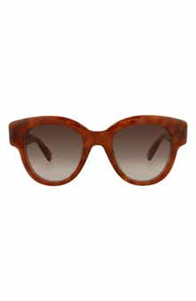 Pomellato 49mm Novelty Round Sunglasses