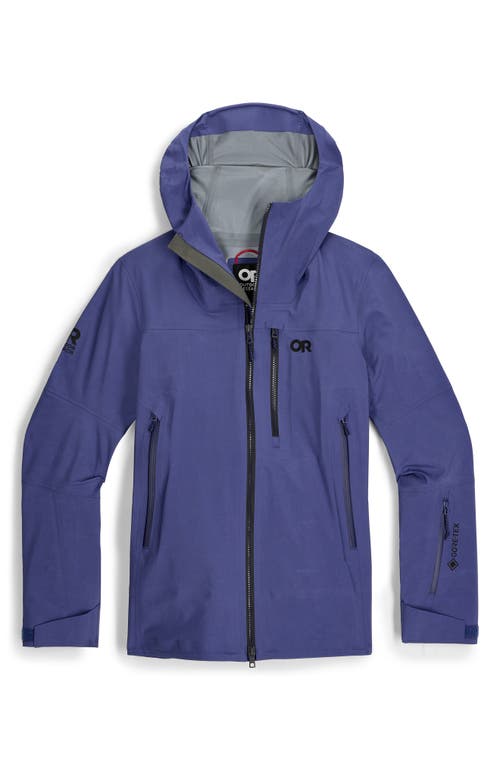 Outdoor Research Hemispheres Team Gore-tex® Waterproof Jacket In Blue