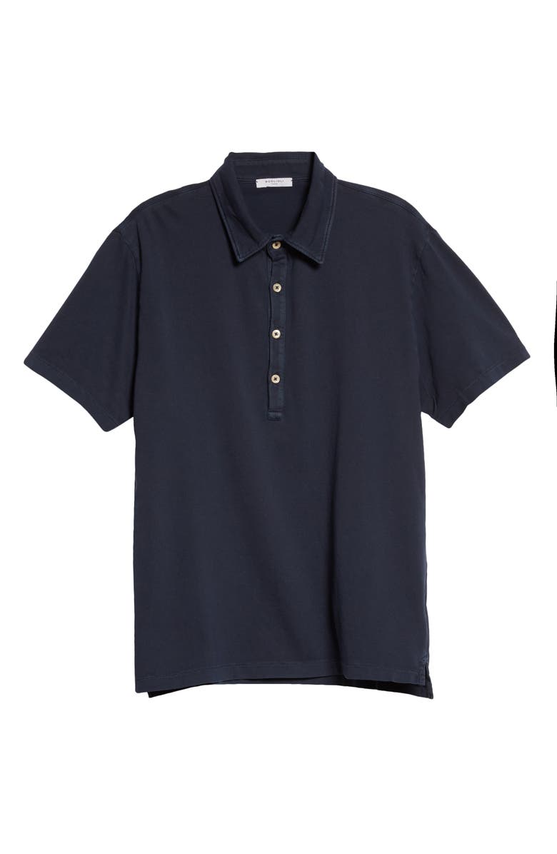 Boglioli Short Sleeve Cotton Jersey Polo, Alternate, color, 