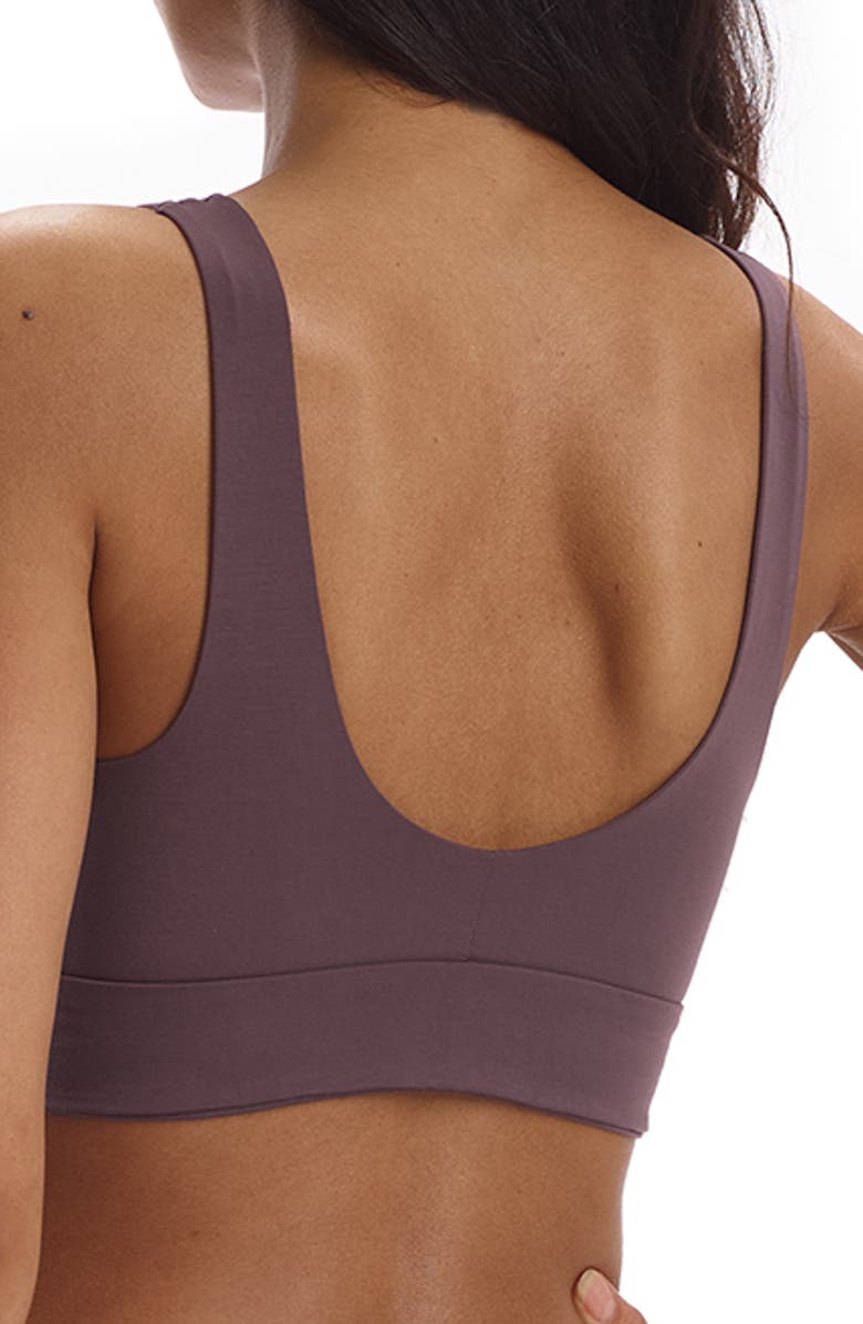Commando Butter Comfy Bralette, Alternate, color, 