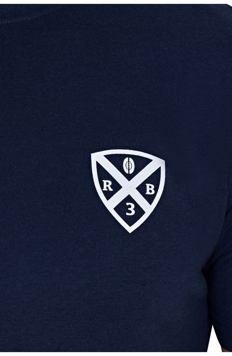 Raging Bull Rugby Club Back Print T-Shirt, Alternate, color, Navy